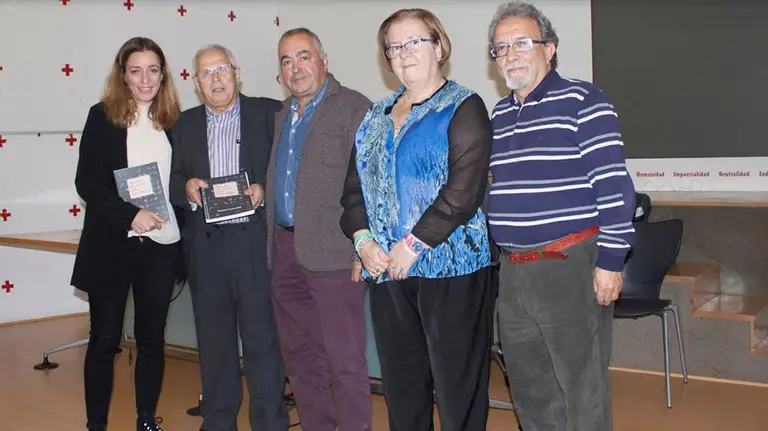 Presentación del libro de recetas de Mariano Varela en Cruz Roja Navarra CEDIDA