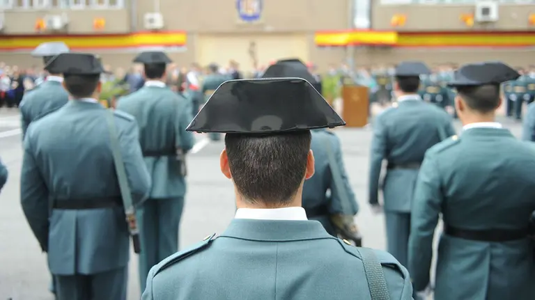 Imagen de un acto de la Guardia Civil. Archivo / EFE