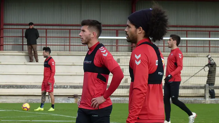 David García y Aridane en Tajonar