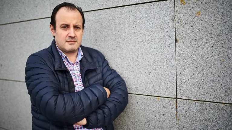 El escritor navarro Juan Iribas 1