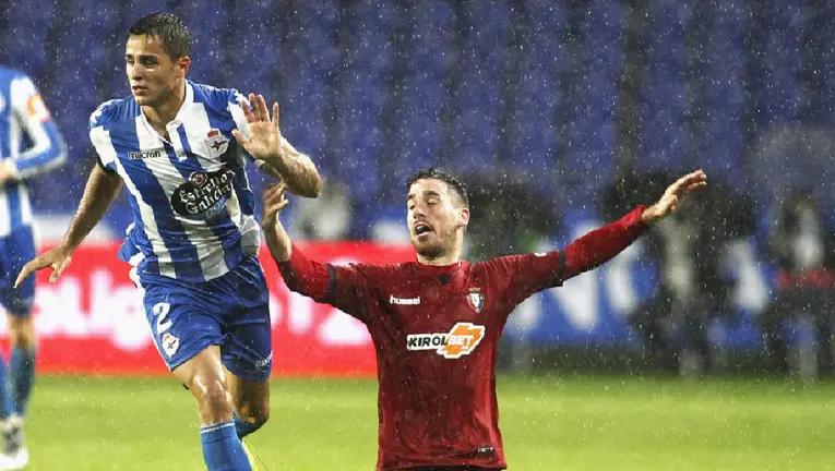 Imagen del Deportivo-Osasuna. LA LIGA 123