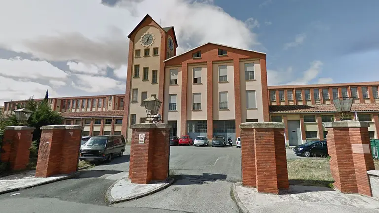 Antiguas instalaciones de Matesa en el barrio de la Rochapea de Pamplona ARCHIVO