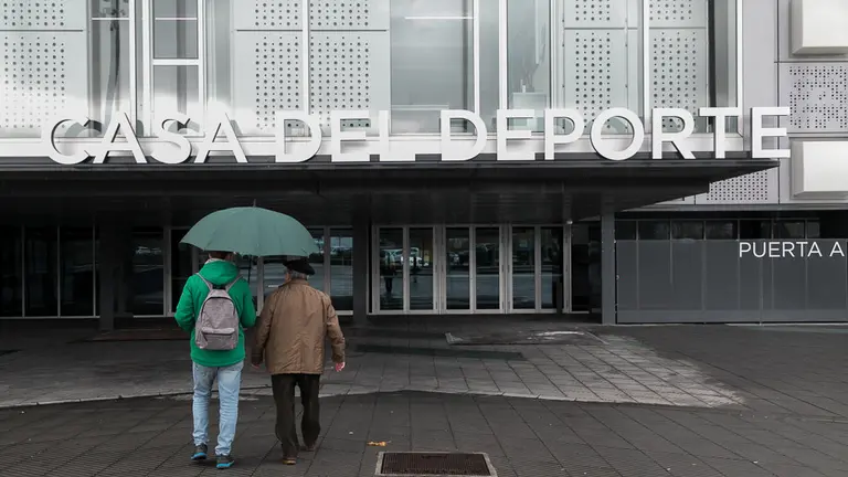 Casa del Deporte en el edificio del Navarra Arena (05). IÑIGO ALZUGARAY