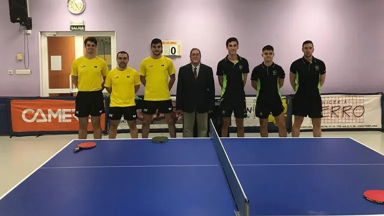 Imagen del equipo navarro de Oberena en primera nacional CEDIDA