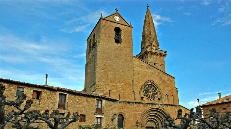 Imagen de la iglesia de San Pedro en Olite ARCHIVO