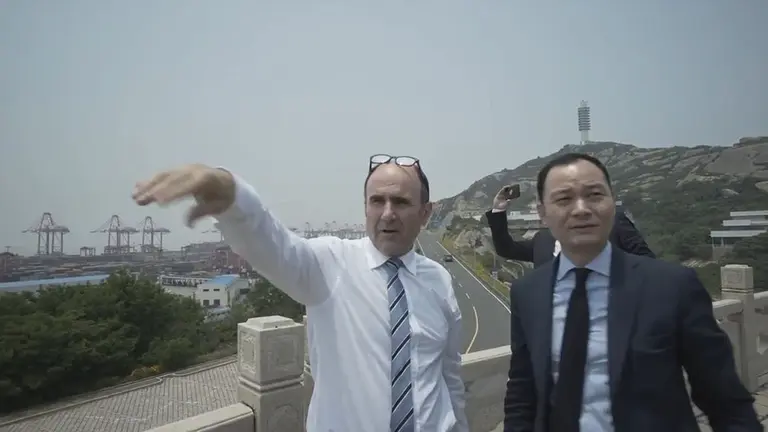 El vicepresidente Manu Ayerdi durante la visita comercial a Michigan GOBIERNO DE NAVARRA 1