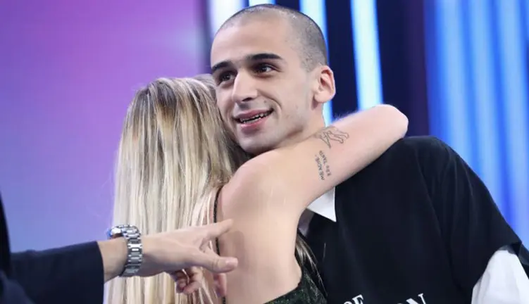 María y su novio Pablo se reencuentran en la décima gala de Operación Triunfo RTVE