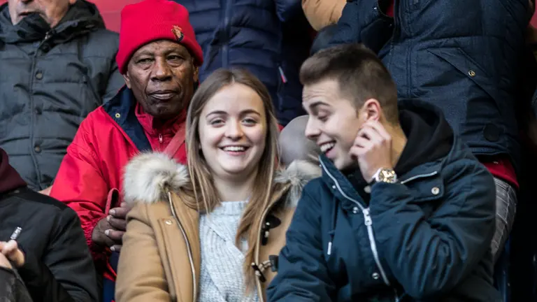 La grada de El Sadar durante el partido de Liga 123 entre Osasuna y Lugo (15). IÑIGO ALZUGARAY