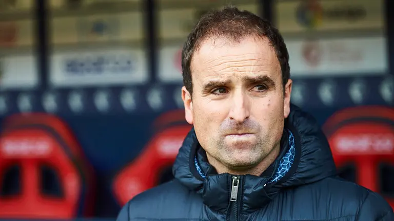 El entrenador de Osasuna Jagoba Arrasate. MIGUEL OSÉS