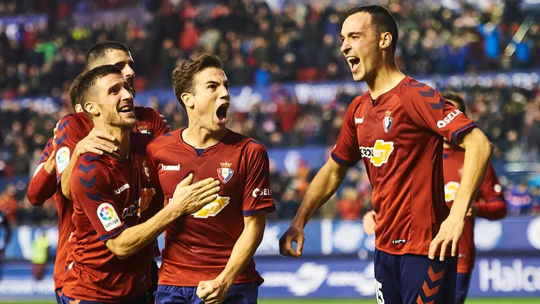 Partido entre Osasuna y Lugo correspondiente a la decimosexta jornada de liga. MIGUEL OSÉS 15