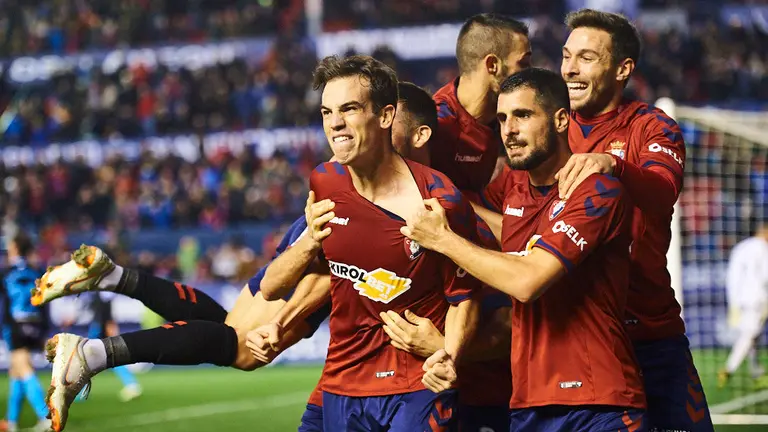 Partido entre Osasuna y Lugo correspondiente a la decimosexta jornada de liga. MIGUEL OSÉS 17