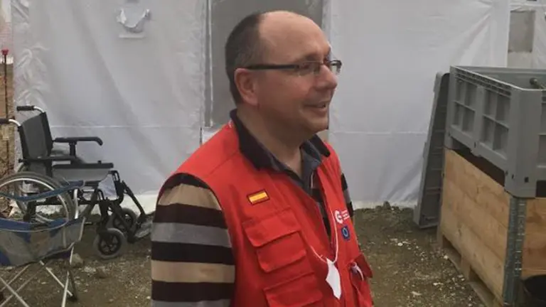 El anestesista navarro Alberto Lafuente CEDIDA