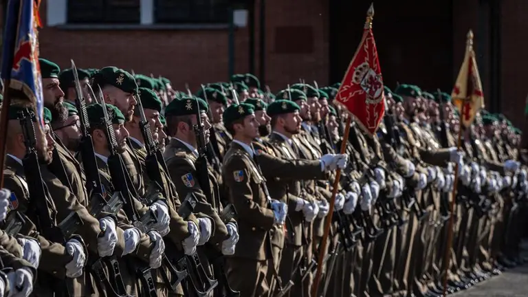 Celebración de la Inmaculada Concepción en el Acuertelamiento de Ainzoáin CEDIDA