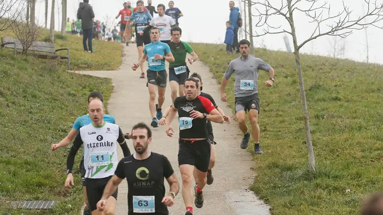 Imágenes de la prueba celebrada en Burlada CEDIDA