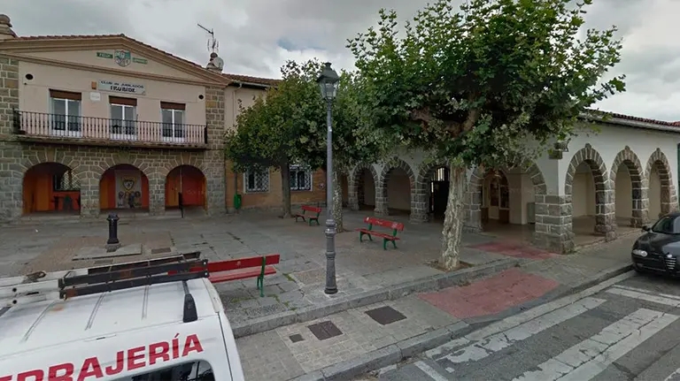 Calle María Auxiliadora, en Pamplona