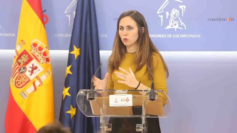 La diputada navarra de Podemos, Ione Belarra