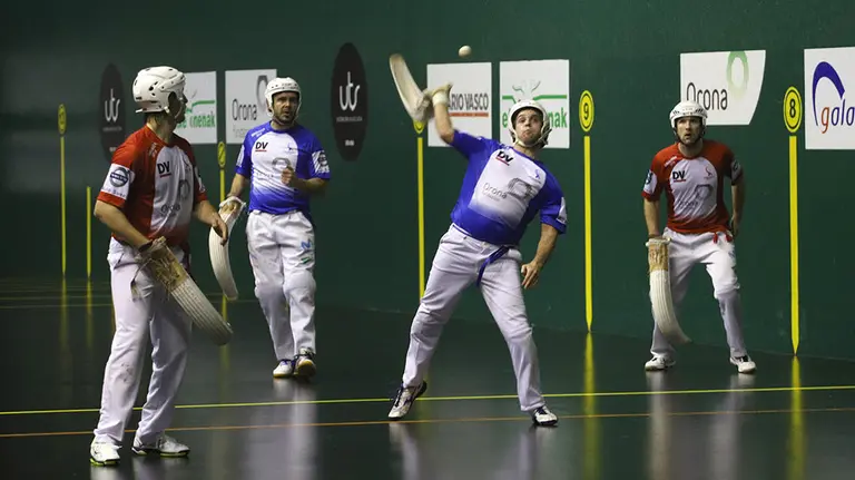 Semifinales del campeonato de parejas de remonte. Foto de Maialen Andrés.