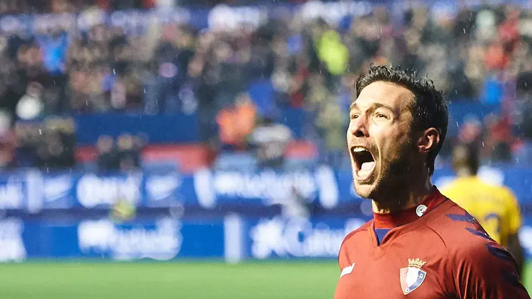 Xisco. Osasuna y Alcorcón se enfrentan en el partido de la decimocuarta jornada de La Liga 123. MIGUEL OSÉS 9