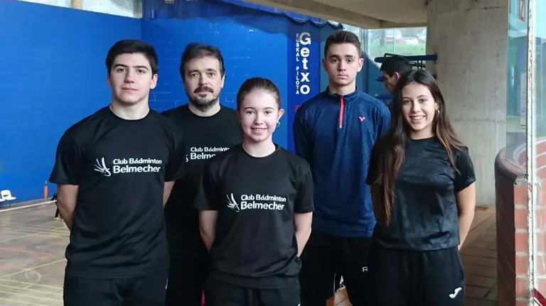 Participantes del club Belmecher en Getxo. Cedida.