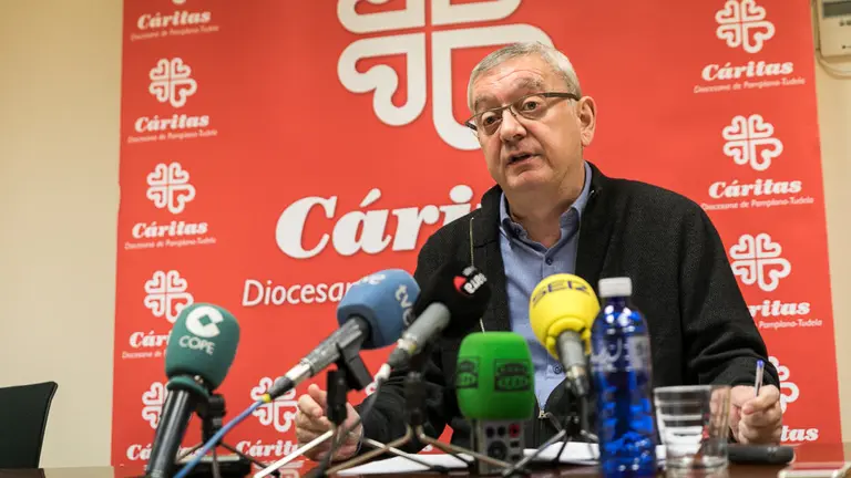 Cáritas Diocesana Pamplona-Tudela presenta los datos de atención de 2018 y la campaña de Navidad (10). IÑIGO ALZUGARAY