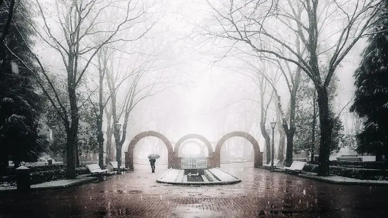 Fotografía del mes de febrero del calendario del Ayuntamiento de Pamplona AYUNTAMIENTO PAMPLONA