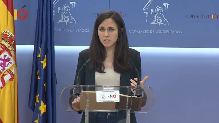 Ione Belarra, diputada de Unidos Podemos EUROPA PRESS