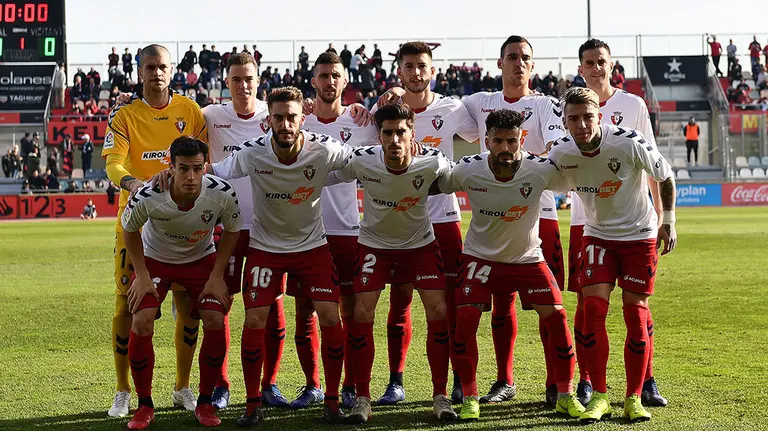 Equipo titular de Osasuna en Reus Flickr Reus Deportivo