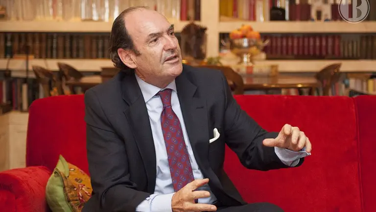 Joaquín Villanueva, presidente del Círculo de Navarra en Madrid EFE