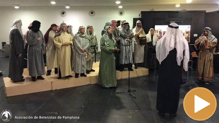 La Noche del Belén en Baluarte (player) ASOCIACIÓN DE BELENISTAS DE PAMPLONA