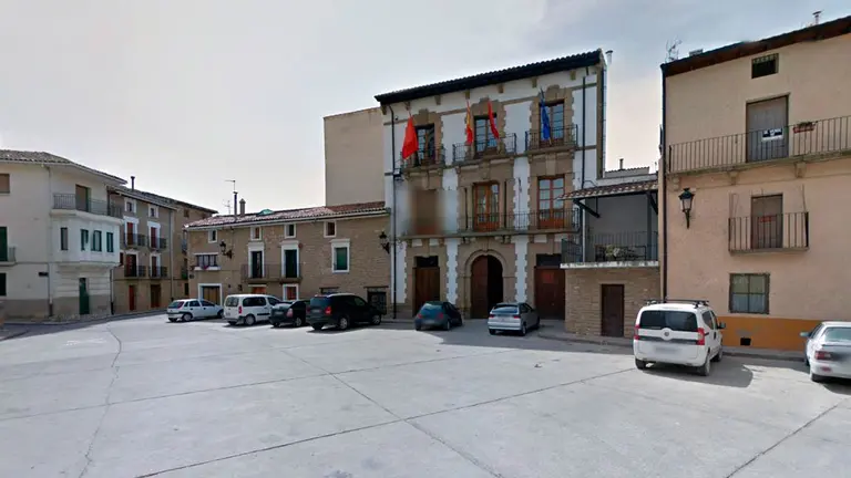 Casco urbano de Carcastillo.