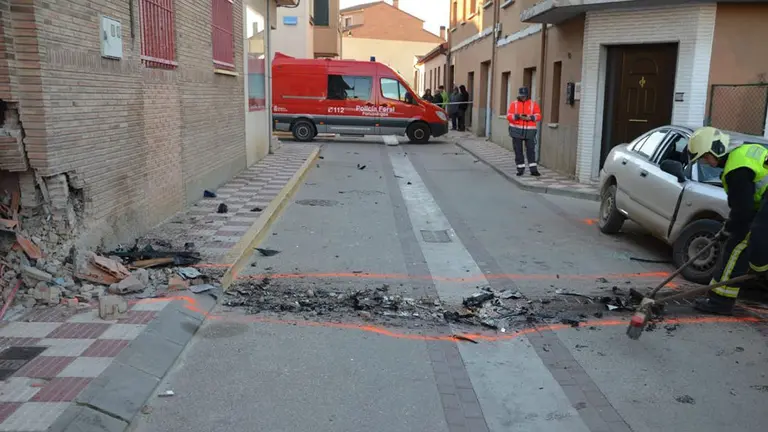 Accidente en Cadreita con un fallecido POLICÍA FORAL