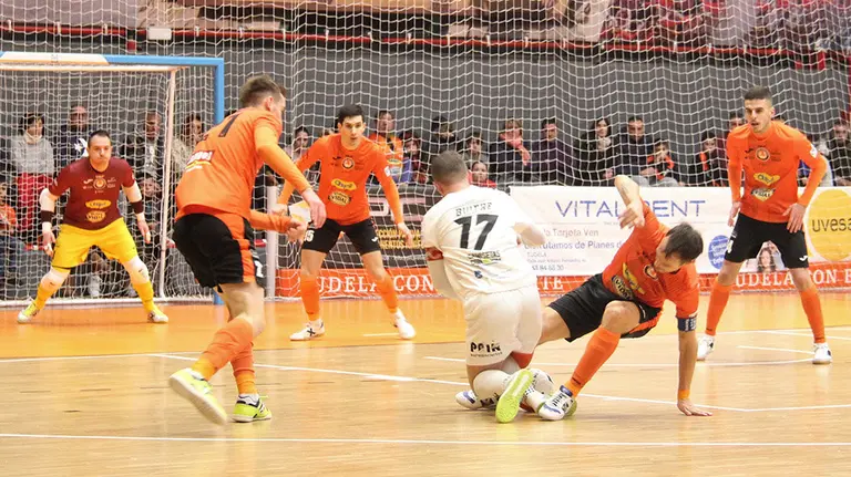 Partido del Ribera Navarra en el Ciudad de Tudela. Cedida.