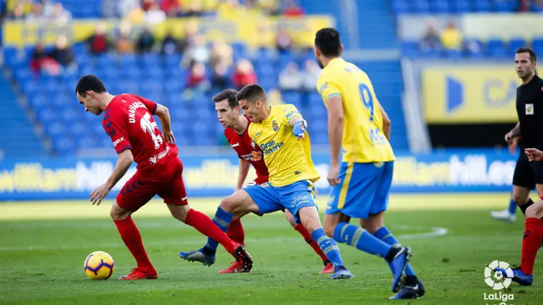 Imagen del partido UD Las Palmas - C.A. Osasuna. LA LIGA 123