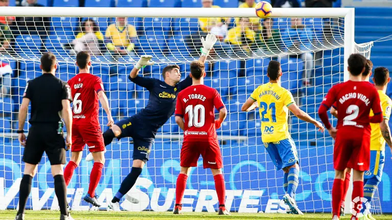 Imagen del partido UD Las Palmas - C.A. Osasuna. LA LIGA 123