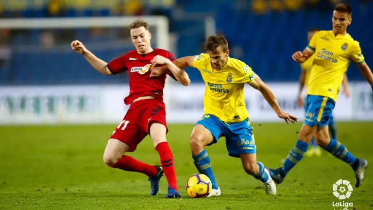Imagen del partido UD Las Palmas - C.A. Osasuna. LA LIGA 123