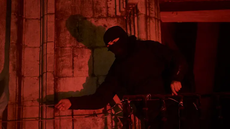 Manifestación y reokupación del Palacio del Marqués de Rozalejo. MIGUEL OSÉS 1