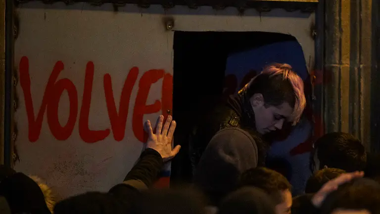 Manifestación y reokupación del Palacio del Marqués de Rozalejo. MIGUEL OSÉS 15