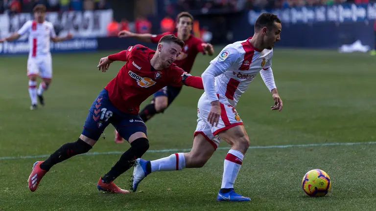 Partido entre Osasuna y Mallorca disputado en El Sadar (84). IÑIGO ALZUGARAY