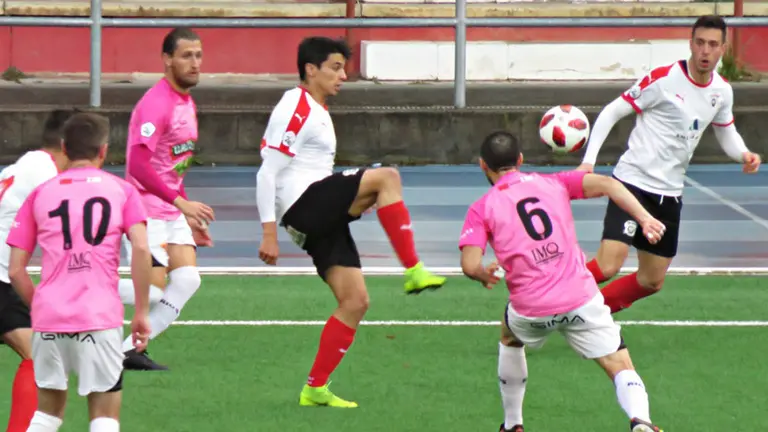 Partido CD Vitoria - Tudelano (1-1). Foto web CD Tudelano.