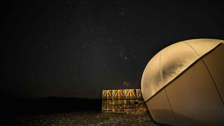 Una de las cápsulas del Hotel Aire de Bardenas HOTEL AIRE DE BARDENAS