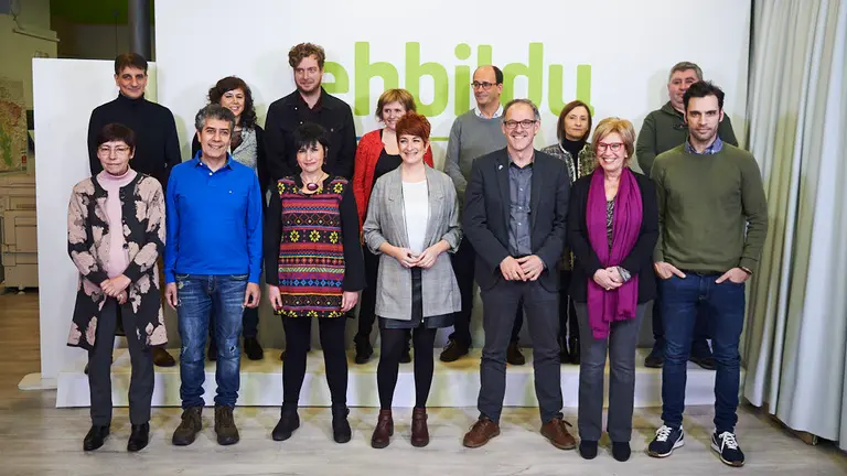 Rueda de prensa de la candidata de EH Bildu a la presidencia del Gobierno de Navarra, Bakartxo Ruiz, sobre actualidad política tras la reunión de las personas que componen la lista de la coalici (6)