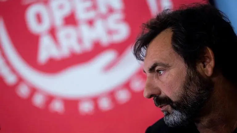 El director de Proactiva Open Arms, Oscar Camps. EFE / Archivo