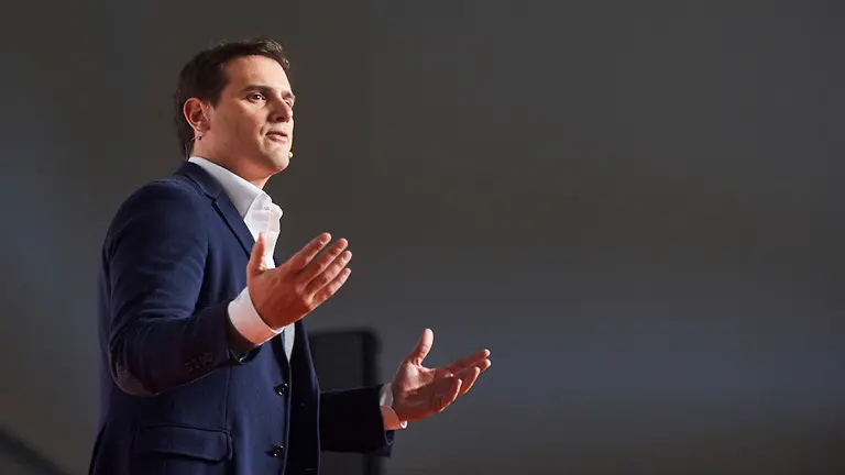 El presidente de Ciudadanos, Albert Rivera, interviene en el Campus Joven de Invierno del partido 6
