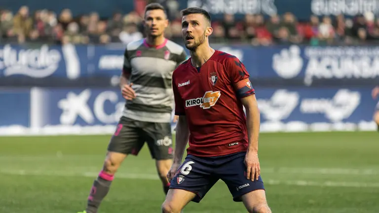Partido de la Liga 123 entre Osasuna y Granada disputado en El Sadar (06). IÑIGO ALZUGARAY