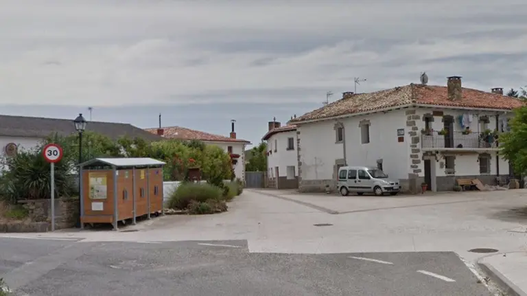 Imagen de la localidad navarra de Lizoain ARCHIVO