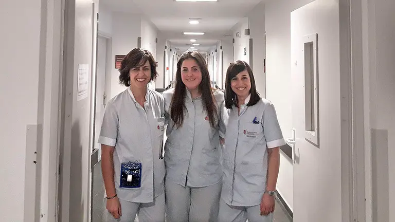 El equipo galardonado por la Sociedad Vasco-Navarra de Patología Respiratoria Foto GOBIERNO DE NAVARRA