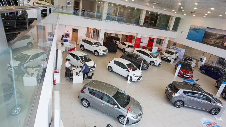 Imagen del concesionario Toyota Tauro Motor, ubicado en el parque comercial Galaria Foto TAURO MOTOR CAR