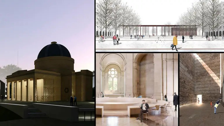 Varios de los proyectos para remodelar el Monumento de los Caídos de Pamplona 1