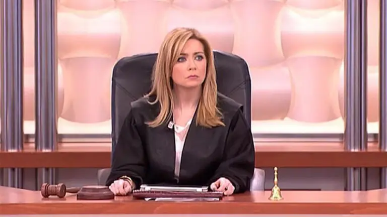 Paloma Zorrilla, cuando participaba en un programa de televisión ARCHIVO