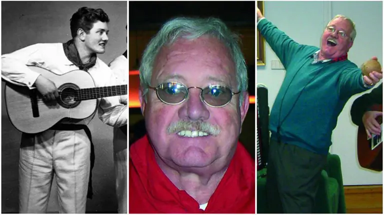 Iñaki Astondoa, fallecido en Nueva York, en varios momentos de su vida como integrante de Los Iruña'ko